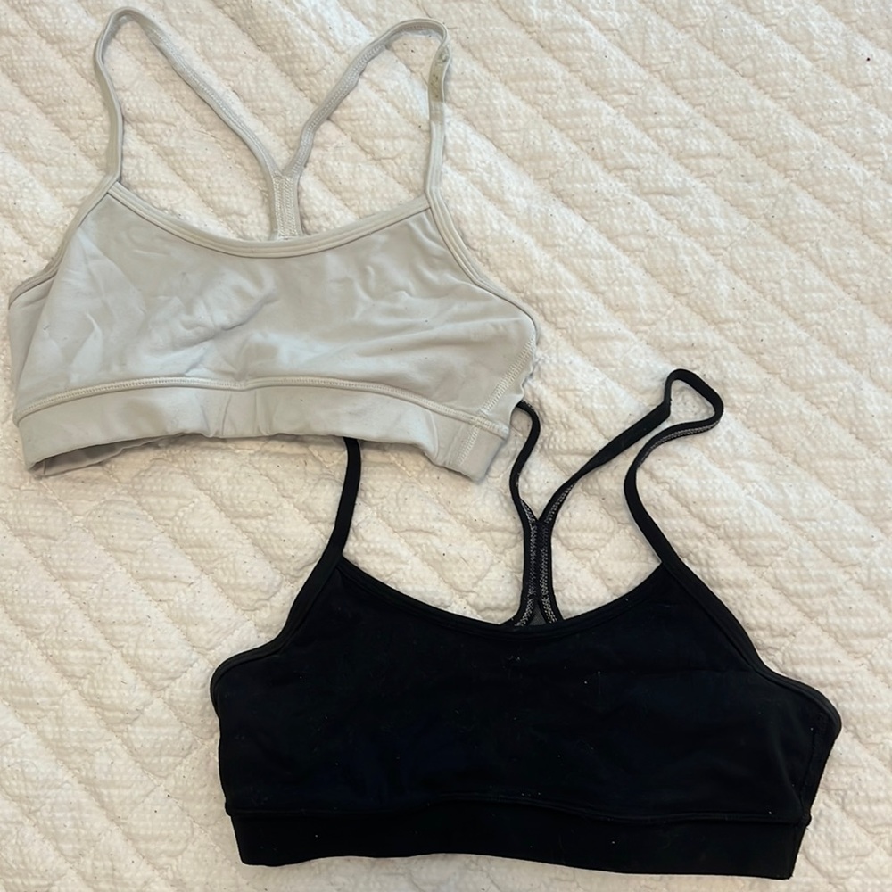Set of two Lululemon sports bras